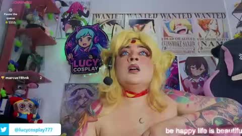Snapshot of 777lucycosplay chatting on 07-11-26, 05:26 Lucycosplay777 online show from 07-11-26, 05:26