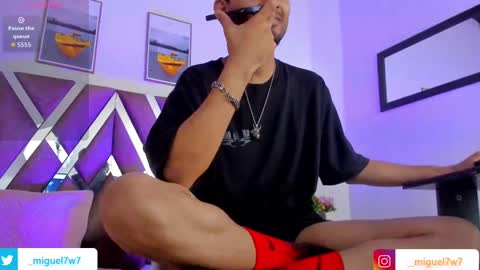 miguel tomorrow from 200 pm Colombia to 1000 pm online show from 10-30-25, 06:30