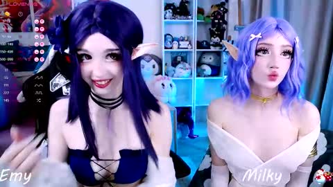Snapshot of _sparkland_ chatting on 09-27-25, 06:24 Emy and MilkyCute today MY TG CHANNEL online show from 09-27-25, 06:24