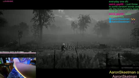 Aaron Skeetman online show from 12-28-24, 01:17