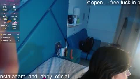 Snapshot of adam_and_abby_ chatting on 01-30-25, 11:55 adam and abby online show from 01-30-25, 11:55