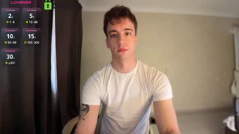 Snapshot of adampolerno chatting on 07-23-26, 11:52 Hi Im Adam Glad to see u here 3 And its my first day online show from 07-23-26, 11:52