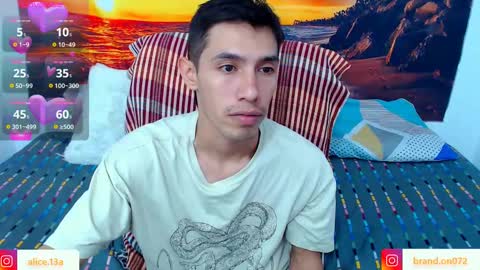 Snapshot of alicia_and_brandon chatting on 01-22-25, 08:06 CATALINA Y ANDRES online show from 01-22-25, 08:06