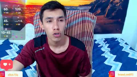 Snapshot of alicia_and_brandon chatting on 02-05-25, 01:26 CATALINA Y ANDRES online show from 02-05-25, 01:26