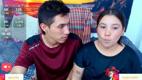 Snapshot of alicia_and_brandon chatting on 02-11-25, 09:14 CATALINA Y ANDRES online show from 02-11-25, 09:14