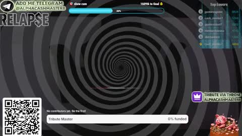 Snapshot of alphacashmaster8 chatting on 03-23-26, 06:12 MASTER FINDOM DRAIN... online show from 03-23-26, 06:12