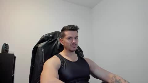 Snapshot of alphagodleatherking92 chatting on 10-03-25, 08:22 LeatherMaster online show from 10-03-25, 08:22