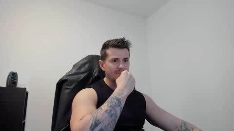 Snapshot of alphagodleatherking92 chatting on 10-14-25, 11:55 LeatherMaster online show from 10-14-25, 11:55