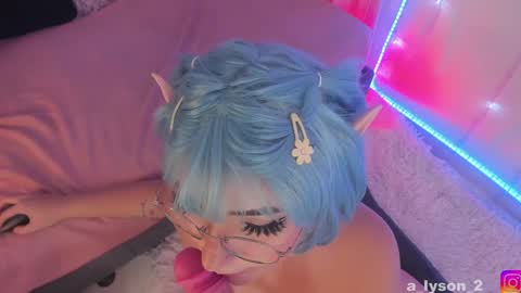 Snapshot of aly_nucita_2 chatting on 01-20-25, 06:53 Im back 3 follow me on instagram  na misuan online show from 01-20-25, 06:53