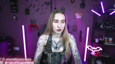 Snapshot of amywhitenessxx chatting on 06-02-26, 03:47 Amy switch Goddess divine Mistress online show from 06-02-26, 03:47