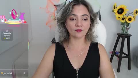 Snapshot of ana_hotmilfx chatting on 10-31-25, 12:00 ANA online show from 10-31-25, 12:00