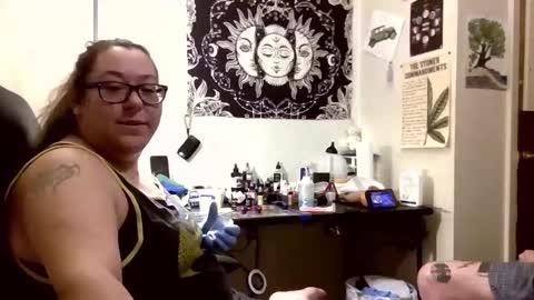 Snapshot of angelshempire420 chatting on 02-14-26, 08:38 Angel and Mark online show from 02-14-26, 08:38