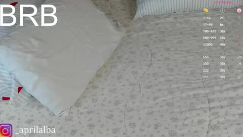 Snapshot of aprilinalba chatting on 04-12-26, 08:19 ALEKSANDRA POLYAKOVA online show from 04-12-26, 08:19