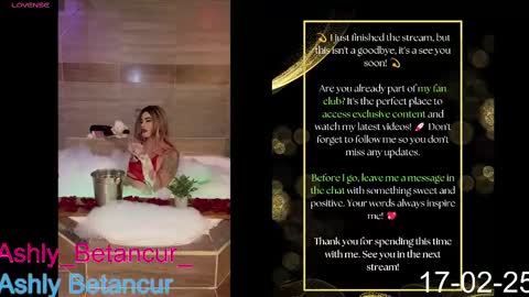 Ashly Betancur  online show from 02-17-25, 05:47