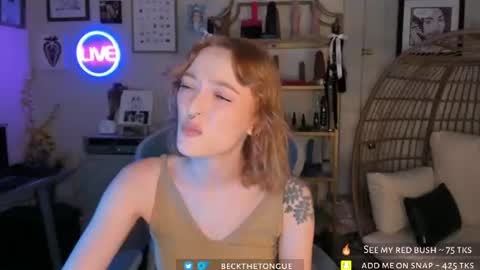 Snapshot of beckthetongue chatting on 07-15-26, 03:23 Beck the tongue online show from 07-15-26, 03:23