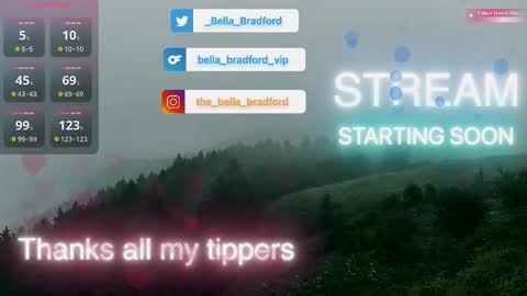 Bella Bradford online show from 10-29-25, 02:03
