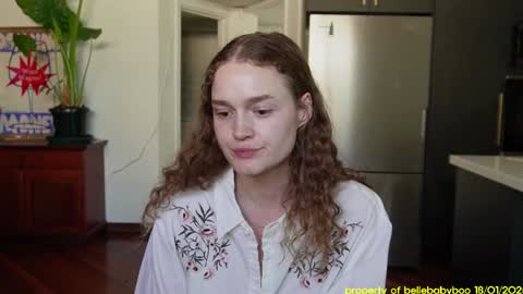 Snapshot of bellebabyboo chatting on 01-18-25, 08:20 BELLE online show from 01-18-25, 08:20