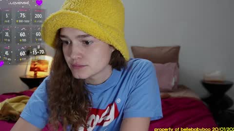 Snapshot of bellebabyboo chatting on 01-20-25, 06:21 BELLE online show from 01-20-25, 06:21