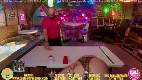 Snapshot of bigbananamilfshake chatting on 02-23-25, 07:55 Mya and Angelo online show from 02-23-25, 07:55