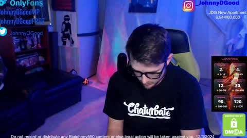 Snapshot of bigjohnny550 chatting on 12-04-24, 08:29 Johnny D Good online show from 12-04-24, 08:29