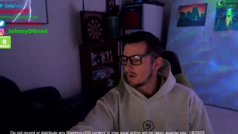 Snapshot of bigjohnny550 chatting on 01-08-25, 09:01 Johnny D Good online show from 01-08-25, 09:01