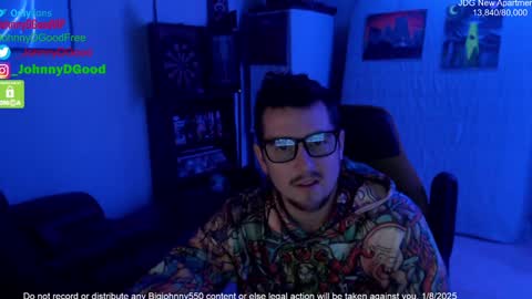 Snapshot of bigjohnny550 chatting on 01-09-25, 09:58 Johnny D Good online show from 01-09-25, 09:58