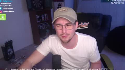 Snapshot of bigjohnny550 chatting on 02-26-25, 02:48 Johnny D Good online show from 02-26-25, 02:48