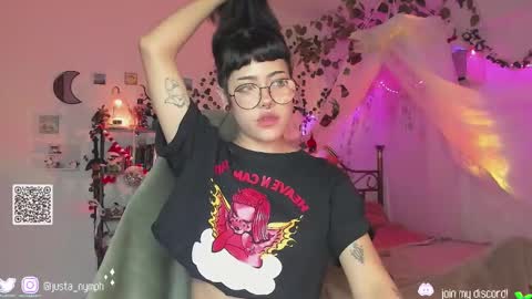   Im Nym  Justa nymph on twitter and IG online show from 12-10-24, 01:43