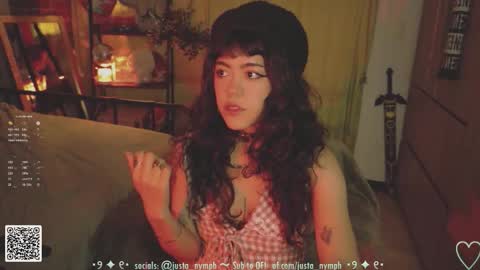   Im Nym  Justa nymph on twitter and IG online show from 01-19-26, 02:04