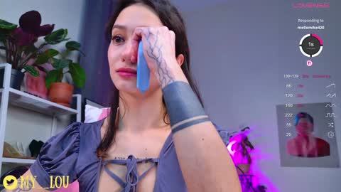 Snapshot of breeding_material chatting on 10-21-25, 03:13 Ashley Dolce and Lou online show from 10-21-25, 03:13