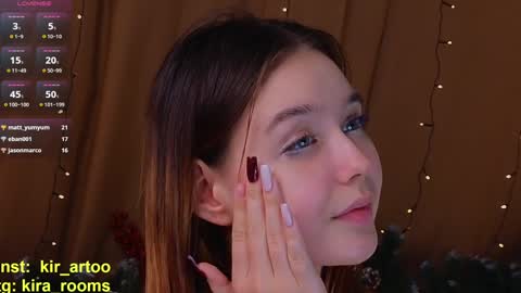 Snapshot of brittcooling chatting on 01-13-25, 12:56 Kira online show from 01-13-25, 12:56