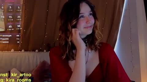 Snapshot of brittcooling chatting on 02-14-25, 08:10 Kira online show from 02-14-25, 08:10