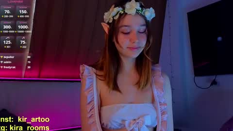 Snapshot of brittcooling chatting on 02-23-25, 08:28 Kira online show from 02-23-25, 08:28