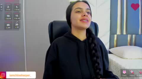 Snapshot of chloeharper_ chatting on 06-28-26, 12:11 Chloe Harper online show from 06-28-26, 12:11