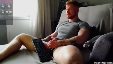 Snapshot of chris_boy37 chatting on 10-14-25, 06:03 redhead thief of sausages and hearts online show from 10-14-25, 06:03
