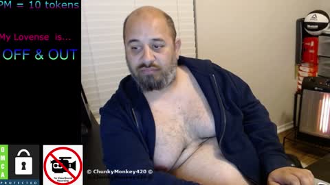 Snapshot of chunkymonkey420 chatting on 02-02-25, 10:24 Spencer Smokey Bear online show from 02-02-25, 10:24