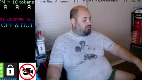 Snapshot of chunkymonkey420 chatting on 02-17-25, 04:31 Spencer Smokey Bear online show from 02-17-25, 04:31