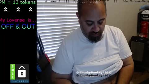 Snapshot of chunkymonkey420 chatting on 02-26-25, 07:05 Spencer Smokey Bear online show from 02-26-25, 07:05