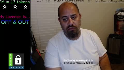 Snapshot of chunkymonkey420 chatting on 02-27-25, 10:26 Spencer Smokey Bear online show from 02-27-25, 10:26