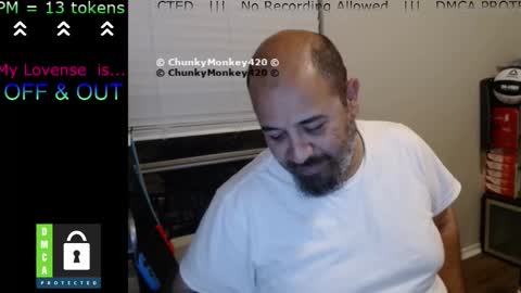 Snapshot of chunkymonkey420 chatting on 03-06-25, 07:03 Spencer Smokey Bear online show from 03-06-25, 07:03