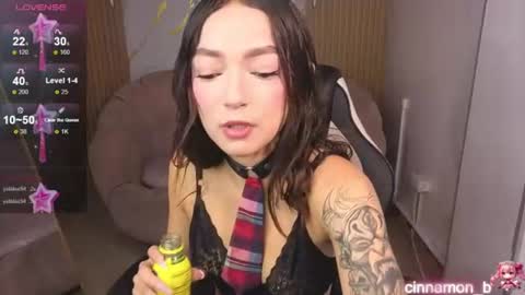 Snapshot of cinnamon_b chatting on 06-13-26, 12:58 Cinnamon online show from 06-13-26, 12:58