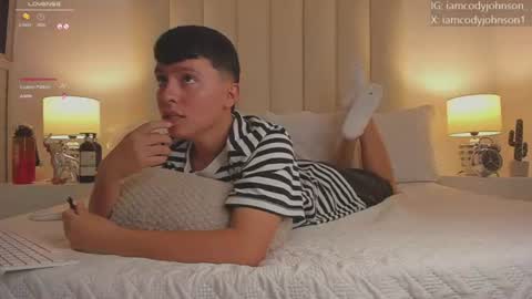 Snapshot of cody_johnsonn_ chatting on 06-14-26, 10:45 CODY online show from 06-14-26, 10:45