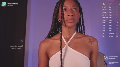 Snapshot of connie_west0 chatting on 02-25-25, 10:07   independent model online show from 02-25-25, 10:07