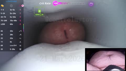 Snapshot of controlmytoys chatting on 03-21-26, 09:07 Control online show from 03-21-26, 09:07