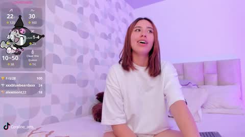 Snapshot of coraline_arts chatting on 01-07-25, 10:30 Cora online show from 01-07-25, 10:30