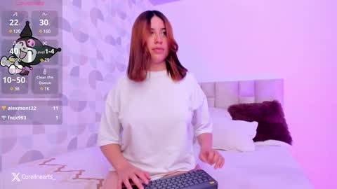 Snapshot of coraline_arts chatting on 02-03-25, 07:52 Cora online show from 02-03-25, 07:52