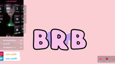 rosy online show from 03-11-25, 08:09