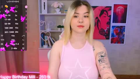 Snapshot of cutie_mili chatting on 01-24-25, 06:57 mili online show from 01-24-25, 06:57