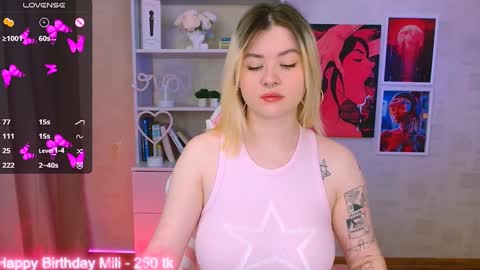 Snapshot of cutie_mili chatting on 01-24-25, 11:15 mili online show from 01-24-25, 11:15