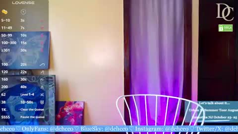 Snapshot of dchcco chatting on 07-19-26, 08:01 Duchess Coco - Coco Puffs online show from 07-19-26, 08:01